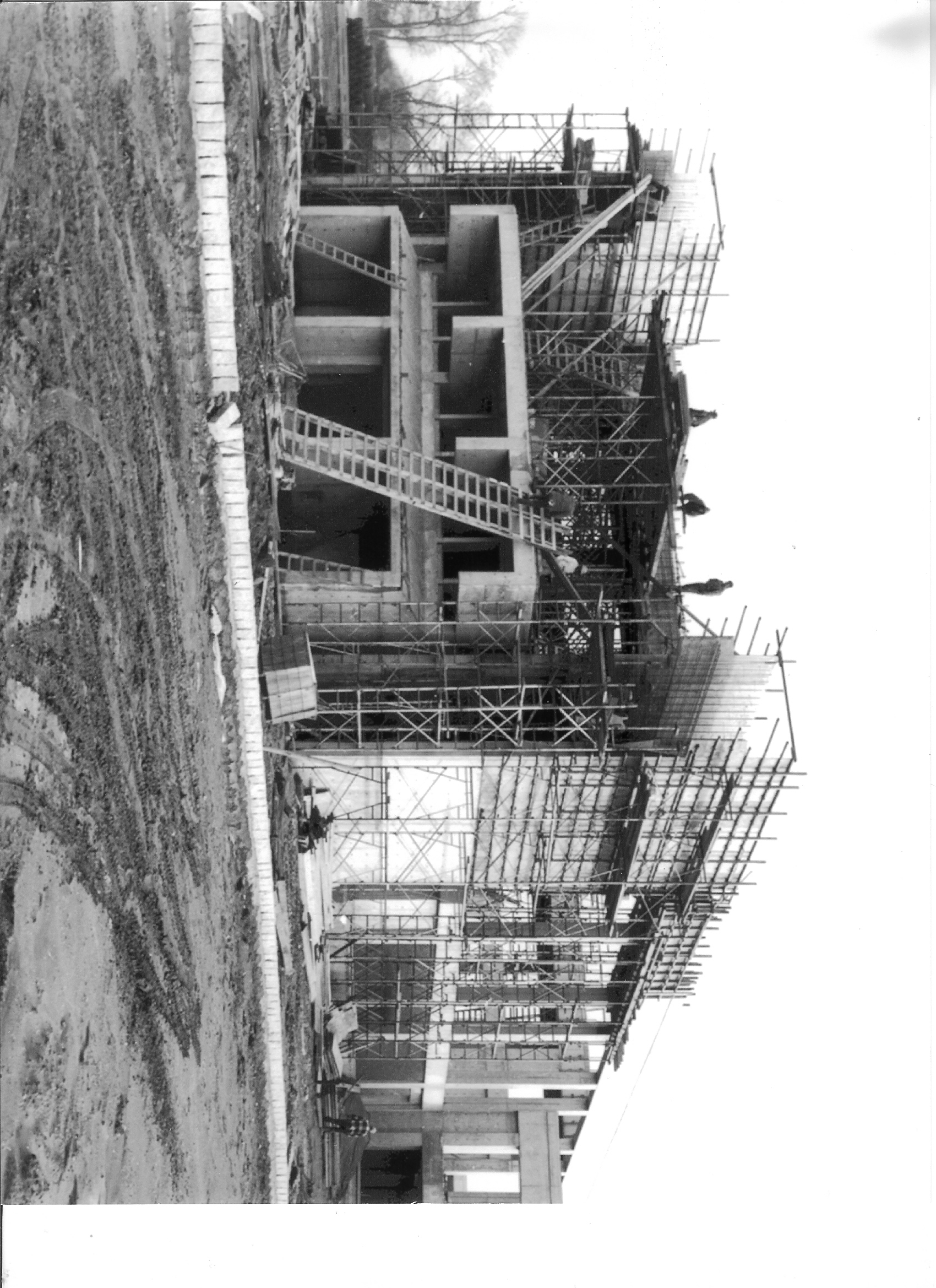 Kelsey building under construction