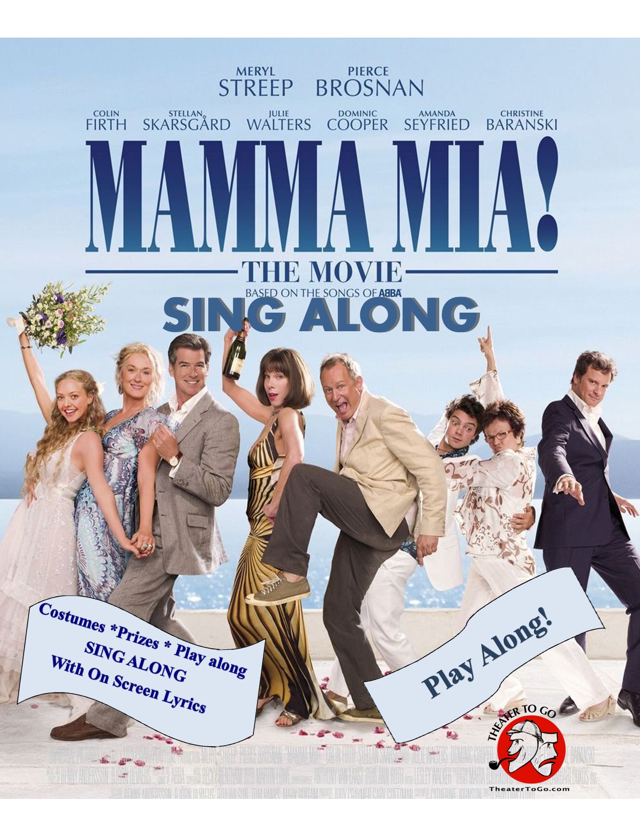 Mamma Mia Movie Singalong graphic