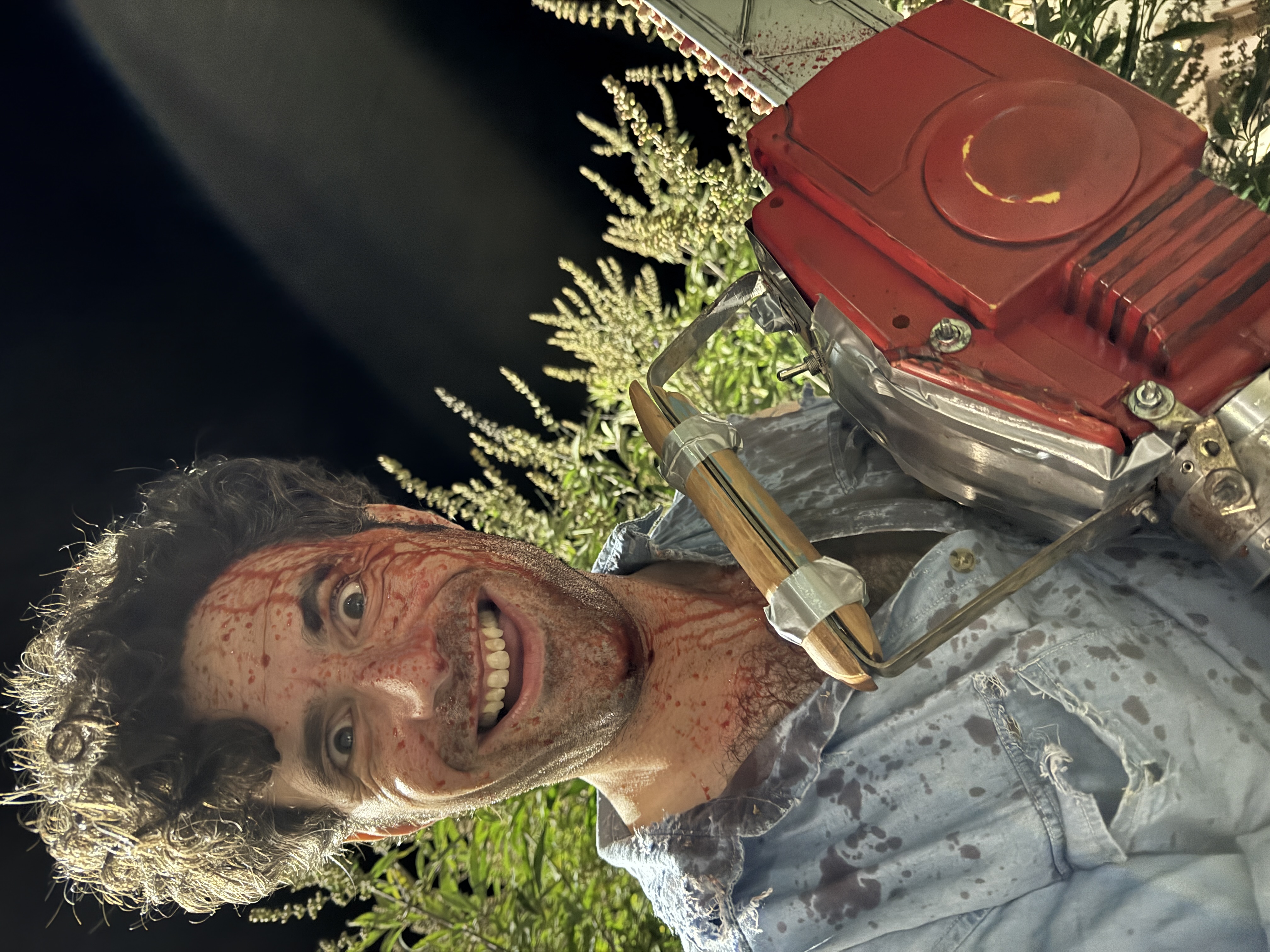bloody chainsaw pic